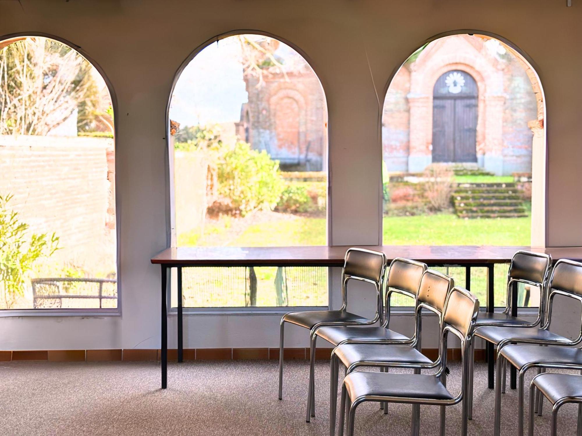 Hotellerie De L'Abbaye Bellegarde-Sainte-Marie 외부 사진
